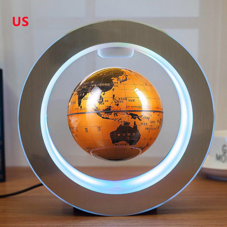 Globo Flotante con Mapa Mundial LED