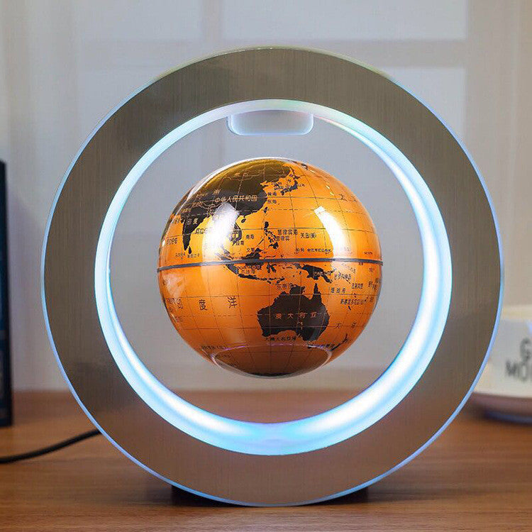 Globo Flotante con Mapa Mundial LED